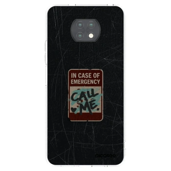 Picasee husă transparentă din silicon pentru Xiaomi Redmi Note 9T - EMERGENCY