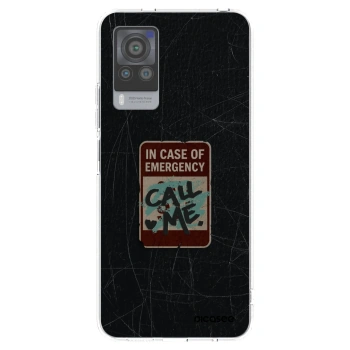 Picasee husă transparentă din silicon pentru Vivo X60 Pro 5G - EMERGENCY