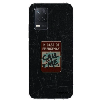 Picasee husă transparentă din silicon pentru Realme 8 5G - EMERGENCY