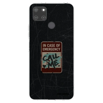 Picasee husă transparentă din silicon pentru Realme C21Y - EMERGENCY
