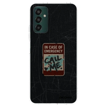 Picasee husă transparentă din silicon pentru Samsung Galaxy M13 M135F - EMERGENCY