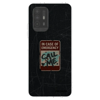 Picasee husă transparentă din silicon pentru OPPO A94 5G - EMERGENCY
