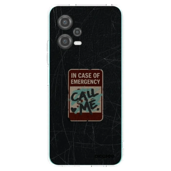 Picasee husă transparentă din silicon pentru Xiaomi Poco X5 - EMERGENCY