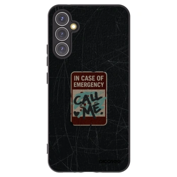 Picasee husă neagră din silicon pentru Samsung Galaxy A34 5G A346B - EMERGENCY