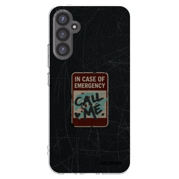 Picasee husă transparentă din silicon pentru Samsung Galaxy A34 5G A346B - EMERGENCY