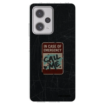 Picasee husă transparentă din silicon pentru Xiaomi Redmi Note 12 Pro+ 5G - EMERGENCY
