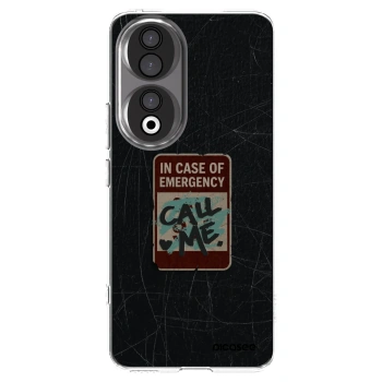 Picasee husă transparentă din silicon pentru Honor 90 5G - EMERGENCY