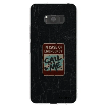Picasee husă transparentă din silicon pentru Samsung Galaxy S8 G950F - EMERGENCY
