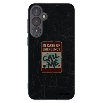 Picasee husă transparentă din silicon pentru Samsung Galaxy S23 FE S711B - EMERGENCY