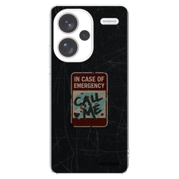 Picasee husă transparentă din silicon pentru Xiaomi Redmi Note 13 Pro+ 5G - EMERGENCY