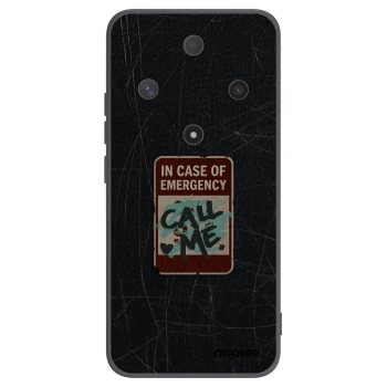 Picasee husă neagră din silicon pentru Honor Magic6 Lite 5G - EMERGENCY