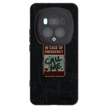 Picasee husă neagră din silicon pentru Honor Magic6 Pro - EMERGENCY