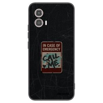 Husă pentru Motorola Moto G53 5G - EMERGENCY