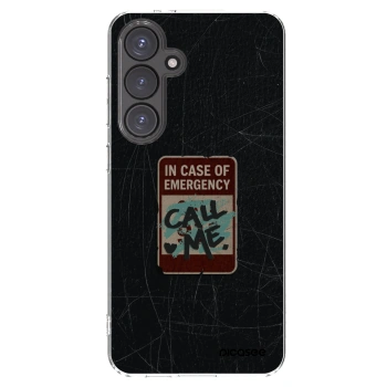 Picasee husă transparentă din silicon pentru Samsung Galaxy S24 FE S721B - EMERGENCY