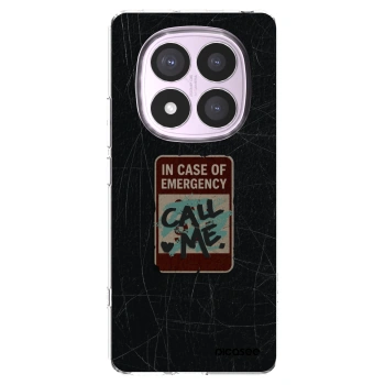 Picasee husă transparentă din silicon pentru Xiaomi Redmi Note 14 Pro 5G - EMERGENCY