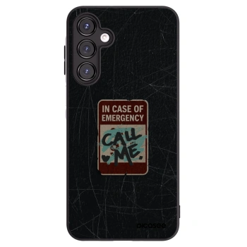 Picasee husă neagră din silicon pentru Samsung Galaxy A16 5G - EMERGENCY