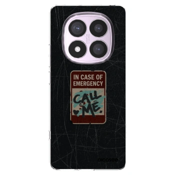 Picasee husă transparentă din silicon pentru Xiaomi Redmi Note 14 Pro 4G - EMERGENCY