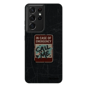 Picasee Fashion Case pentru Samsung Galaxy S21 Ultra 5G G998B - EMERGENCY