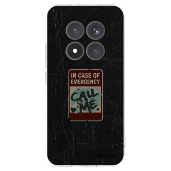 Picasee husă transparentă din silicon pentru Xiaomi Redmi Note 15 Pro+ - EMERGENCY