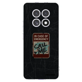 Picasee husă transparentă din silicon pentru Xiaomi Redmi Note 15 - EMERGENCY