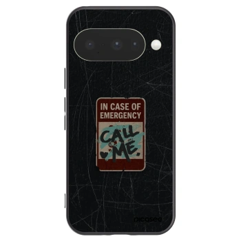 Picasee husă neagră din silicon pentru Google Pixel 10 - EMERGENCY