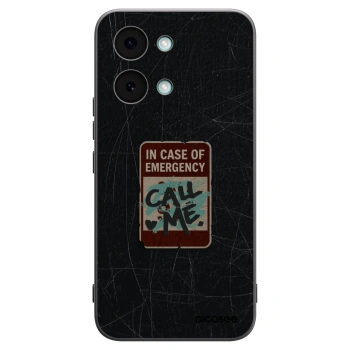 Picasee husă neagră din silicon pentru Xiaomi Poco X8 Pro Max - EMERGENCY