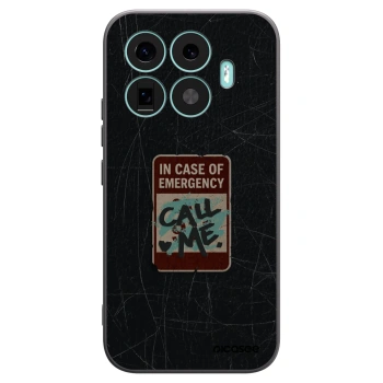 Picasee husă neagră din silicon pentru Xiaomi 17T - EMERGENCY