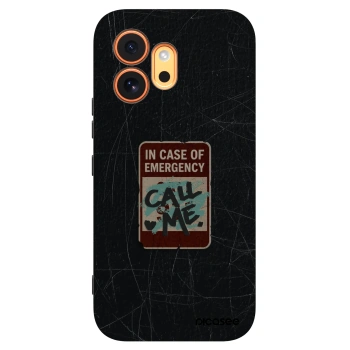 Picasee husă neagră din silicon pentru Honor 600 - EMERGENCY