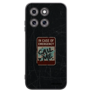 Picasee husă neagră din silicon pentru Motorola Moto G77 - EMERGENCY