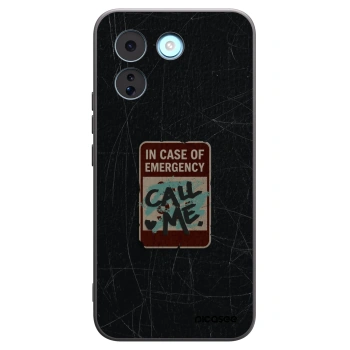 Picasee husă neagră din silicon pentru Xiaomi Redmi Note 17 Pro MAX 5G - EMERGENCY