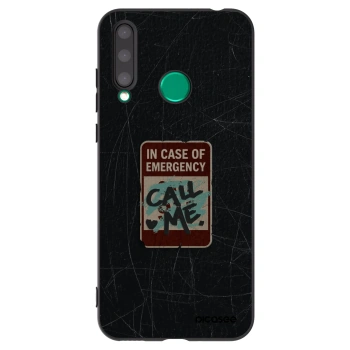 Picasee husă neagră din silicon pentru Honor 20 Lite - EMERGENCY