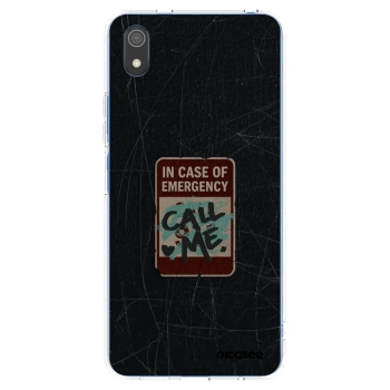 Picasee husă transparentă din silicon pentru Xiaomi Redmi 7A - EMERGENCY