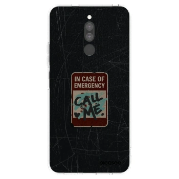 Picasee husă transparentă din silicon pentru Xiaomi Redmi 8 - EMERGENCY