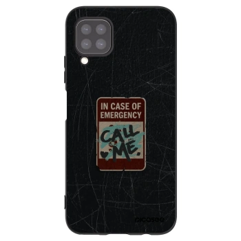 Picasee husă neagră din silicon pentru Huawei P40 Lite - EMERGENCY