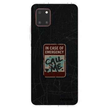 Picasee husă transparentă din silicon pentru Samsung Galaxy Note 10 Lite N770F - EMERGENCY