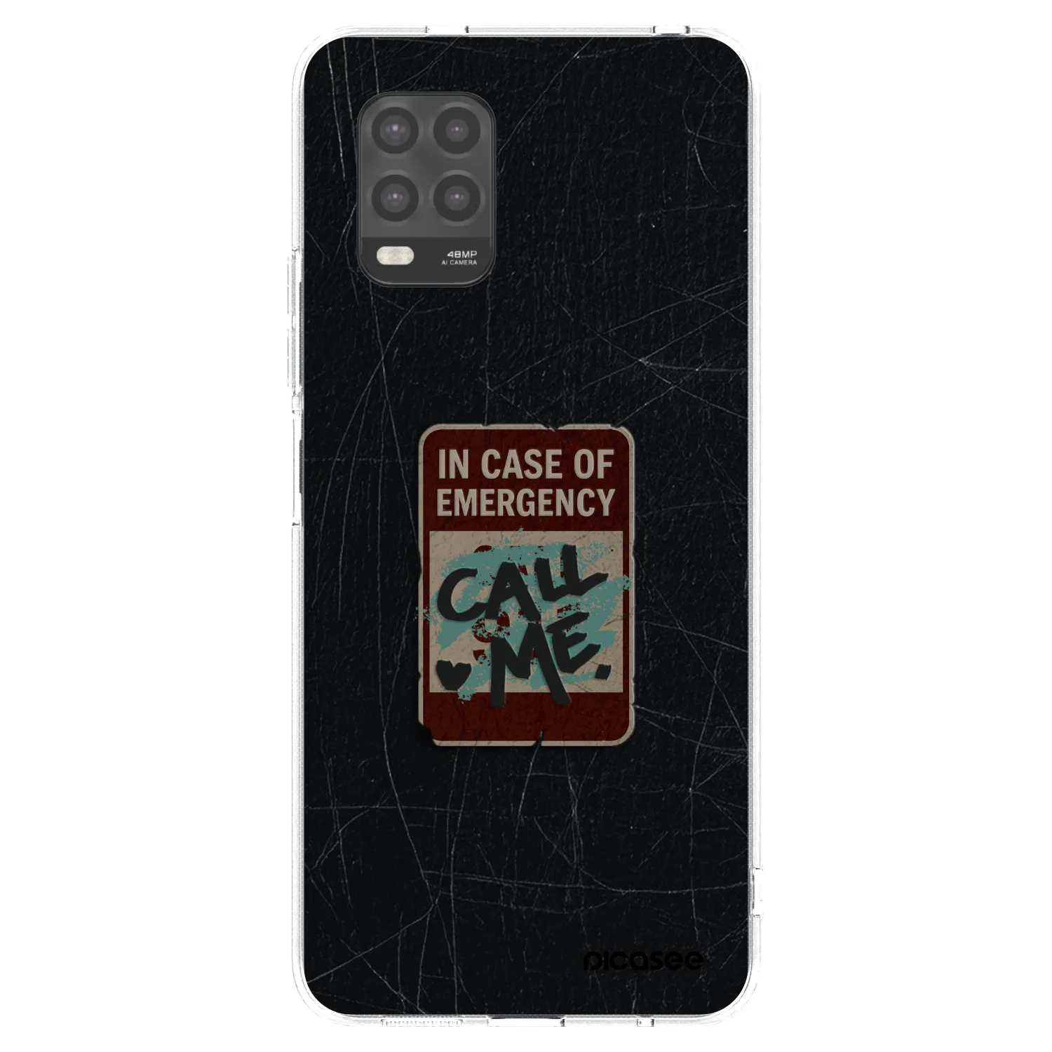 Picasee husă transparentă din silicon pentru Xiaomi Mi 10 Lite - EMERGENCY