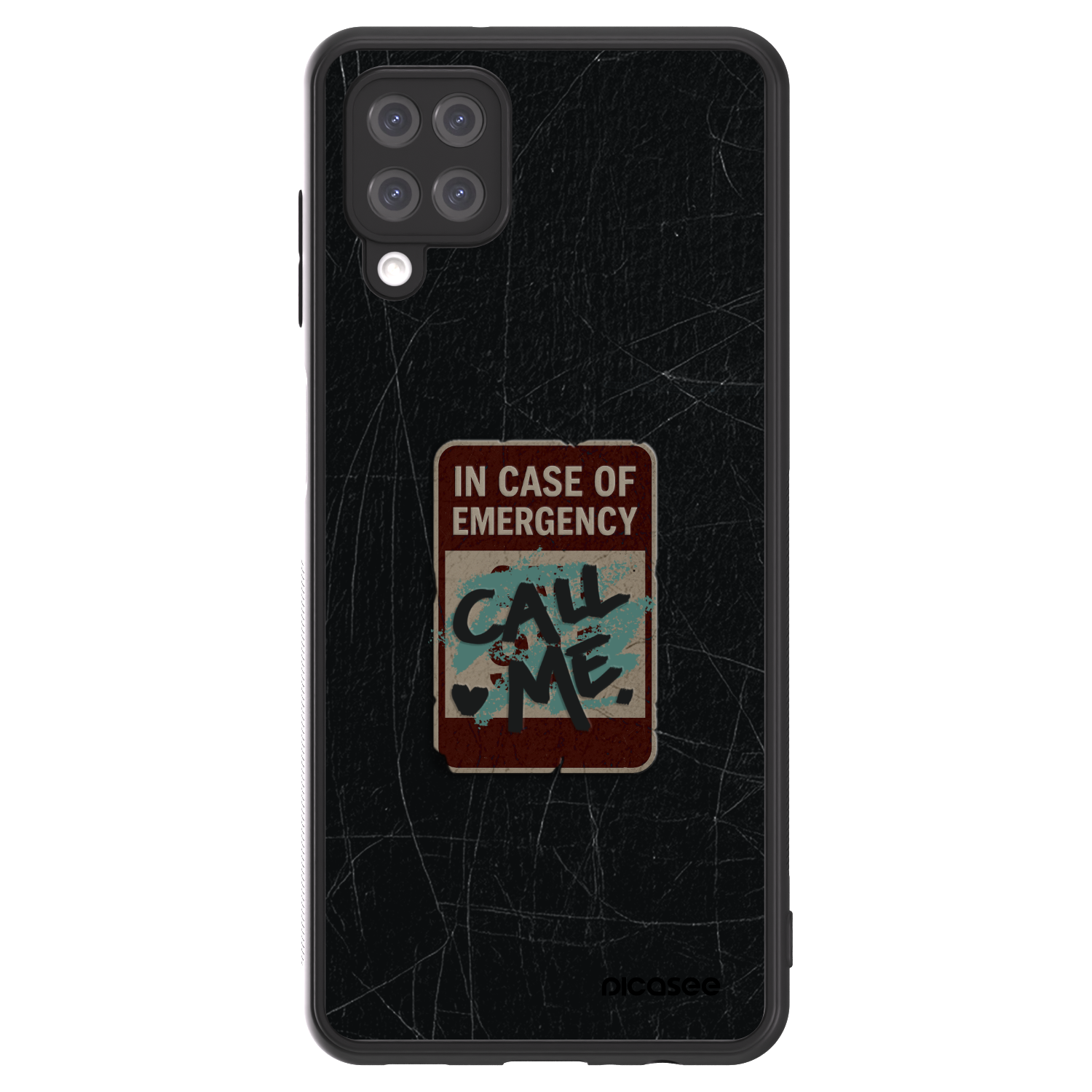 Picasee ULTIMATE CASE pentru Samsung Galaxy A12 A125F - EMERGENCY