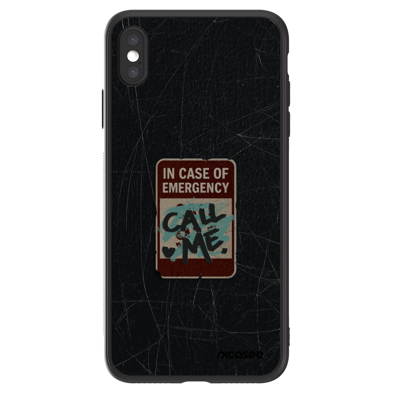 Picasee ULTIMATE CASE pentru Apple iPhone XS Max - EMERGENCY