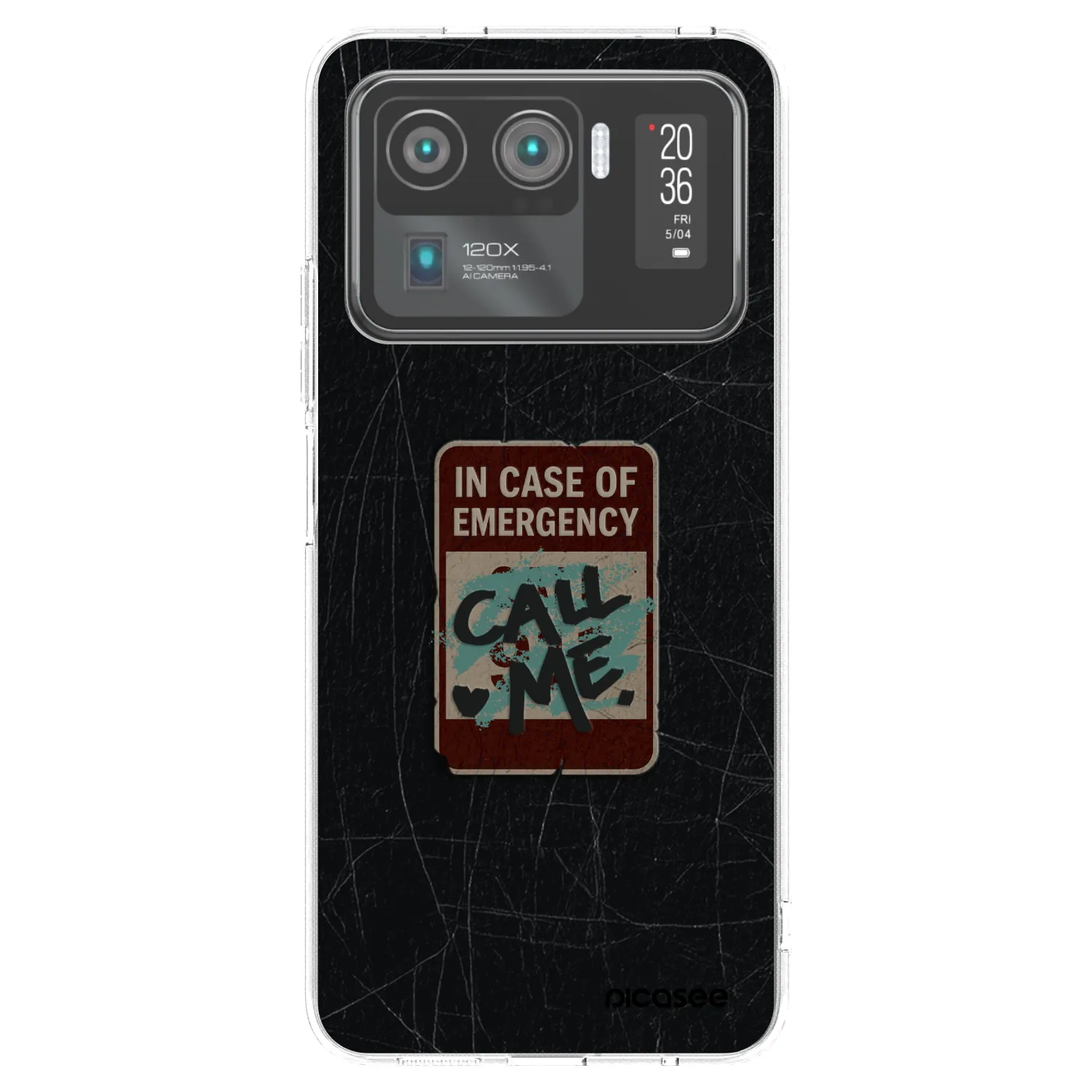 Picasee husă transparentă din silicon pentru Xiaomi Mi 11 Ultra - EMERGENCY