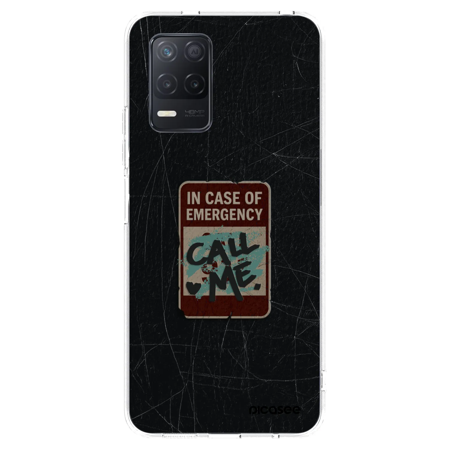 Picasee husă transparentă din silicon pentru Realme 8 5G - EMERGENCY