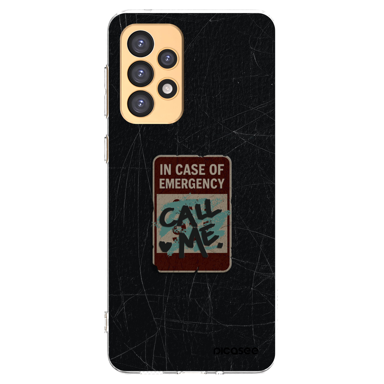 Picasee husă transparentă din silicon pentru Samsung Galaxy A33 5G A336 - EMERGENCY