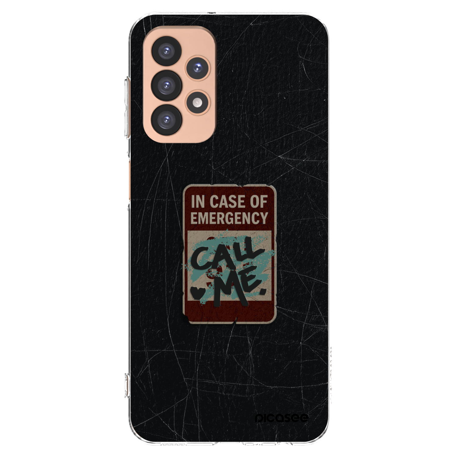 Picasee husă transparentă din silicon pentru Samsung Galaxy A23 A236B 5G - EMERGENCY