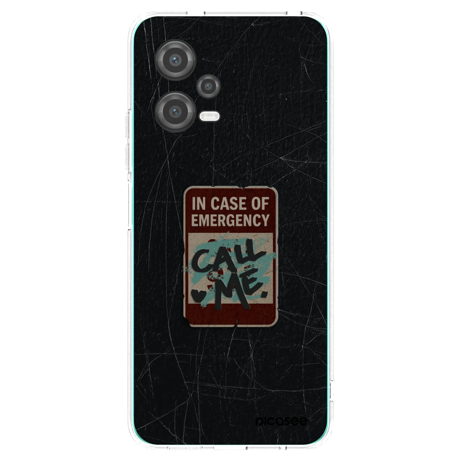 Picasee husă transparentă din silicon pentru Xiaomi Poco X5 - EMERGENCY