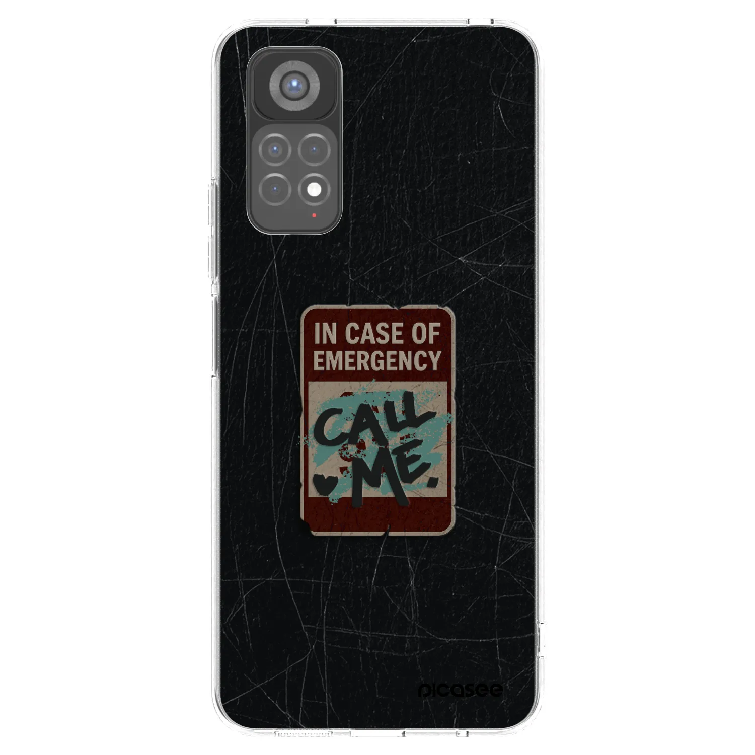 Picasee husă transparentă din silicon pentru Xiaomi Redmi Note 11S 5G - EMERGENCY