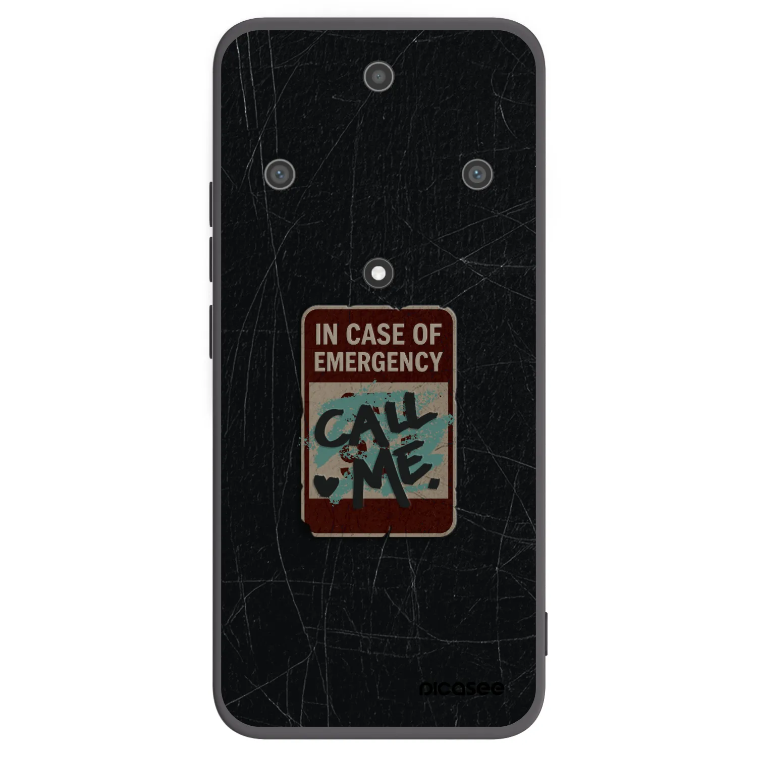 Picasee husă neagră din silicon pentru Honor Magic5 Lite 5G - EMERGENCY