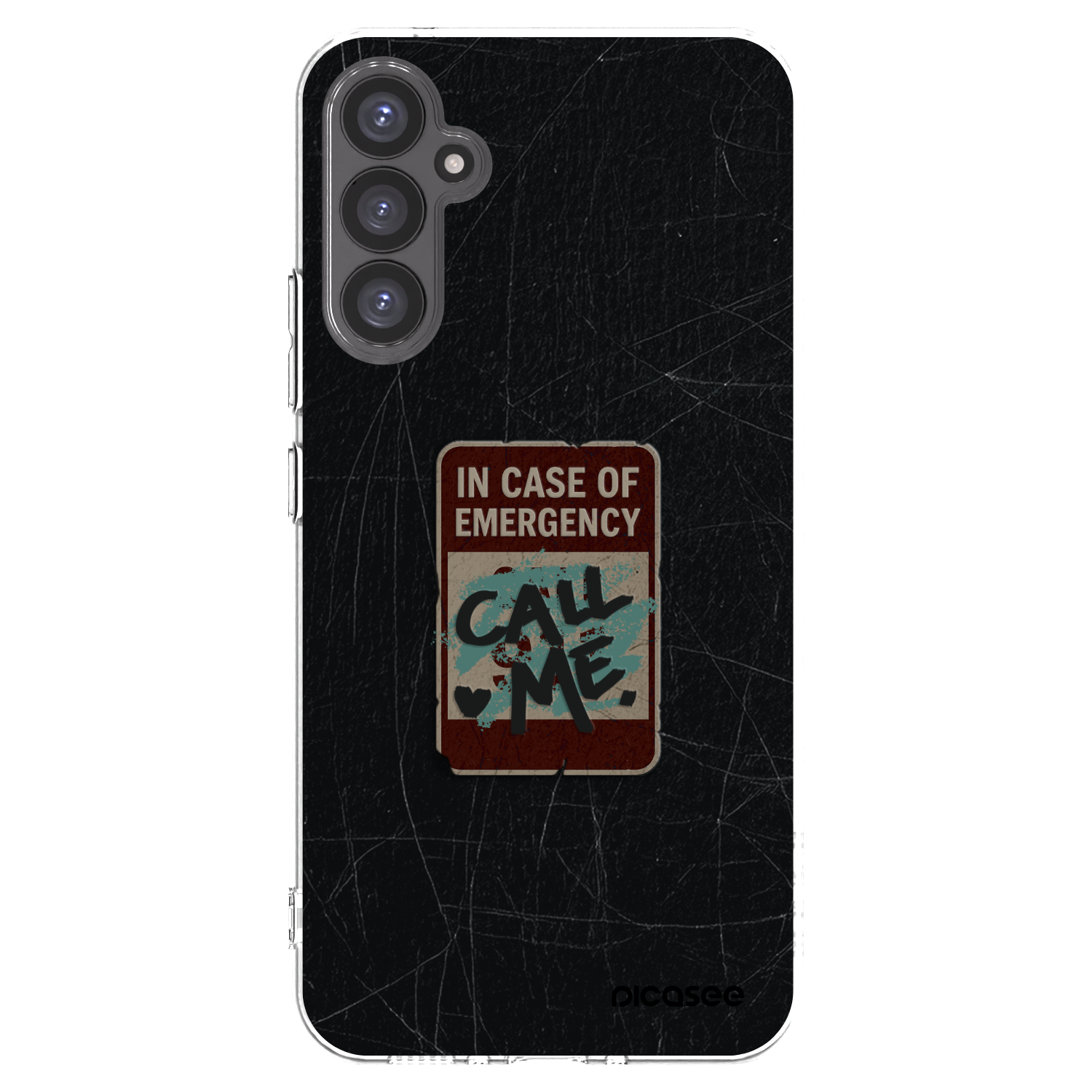 Picasee husă transparentă din silicon pentru Samsung Galaxy A34 5G A346B - EMERGENCY
