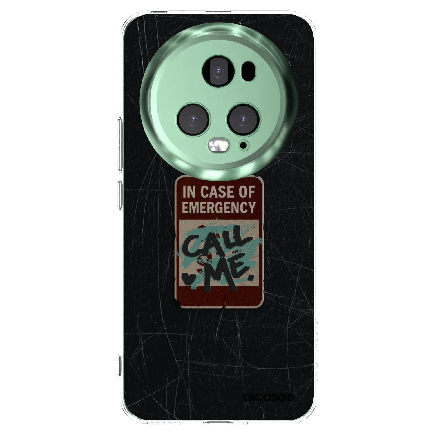 Picasee husă transparentă din silicon pentru Honor Magic5 Pro - EMERGENCY