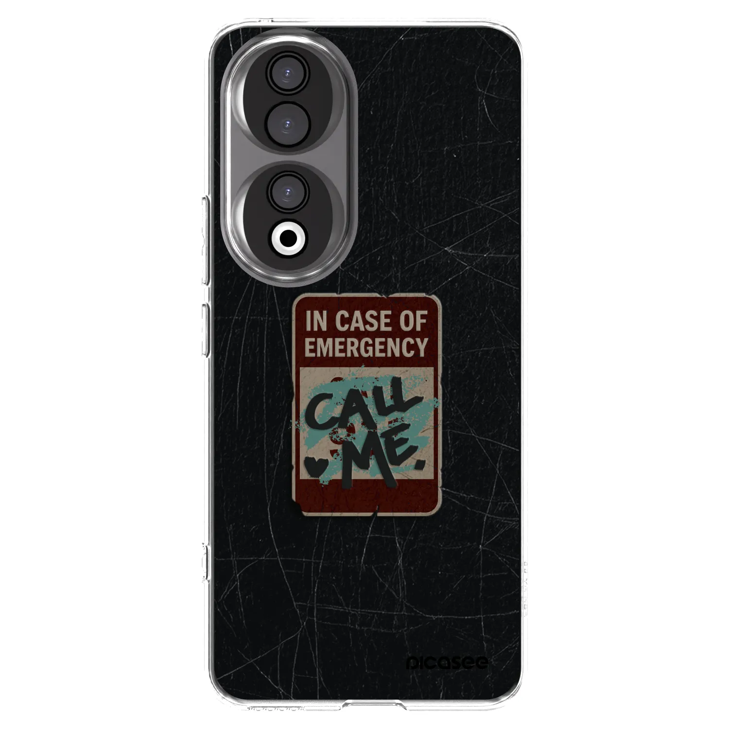 Picasee husă transparentă din silicon pentru Honor 90 5G - EMERGENCY