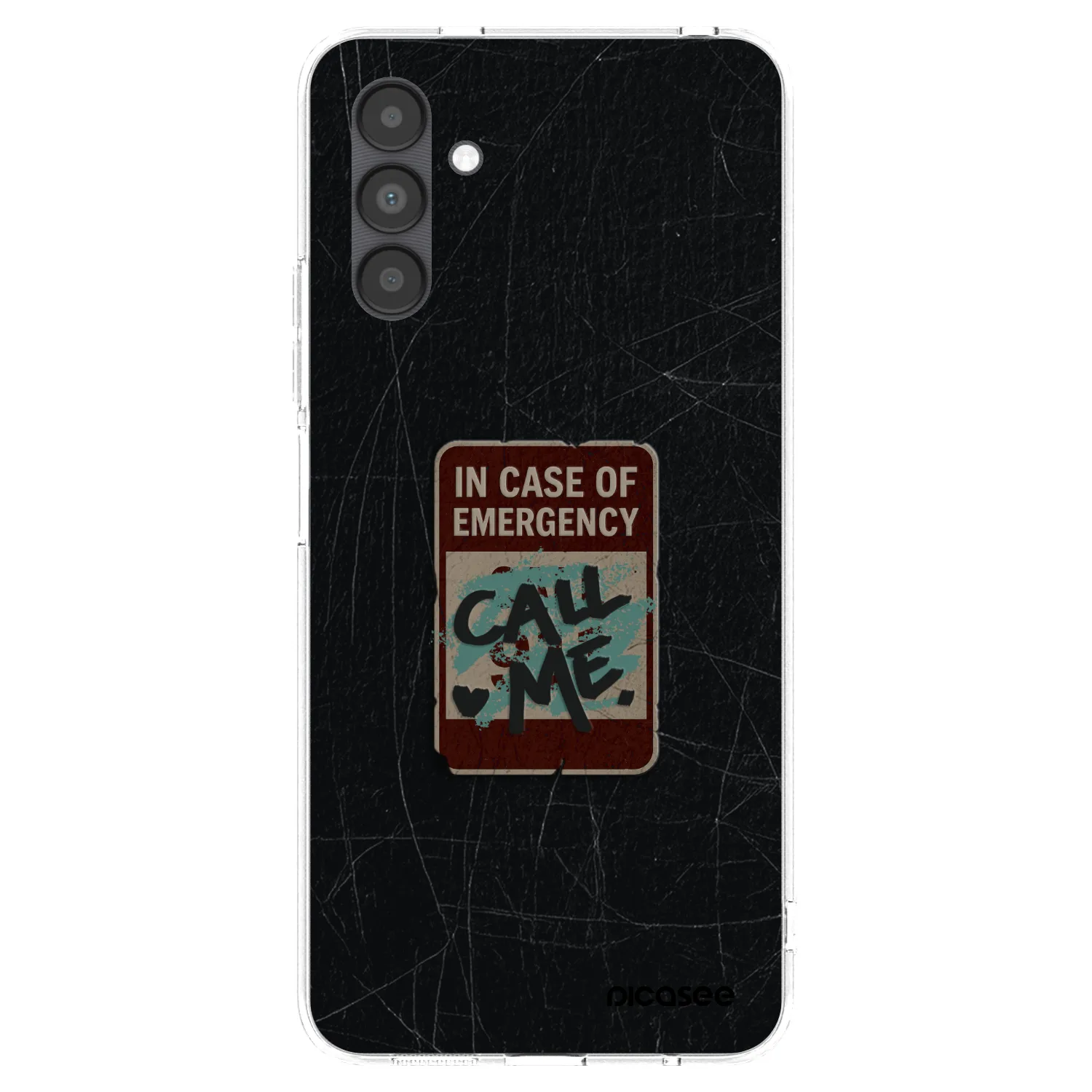 Picasee husă transparentă din silicon pentru Samsung Galaxy A04s A047F - EMERGENCY