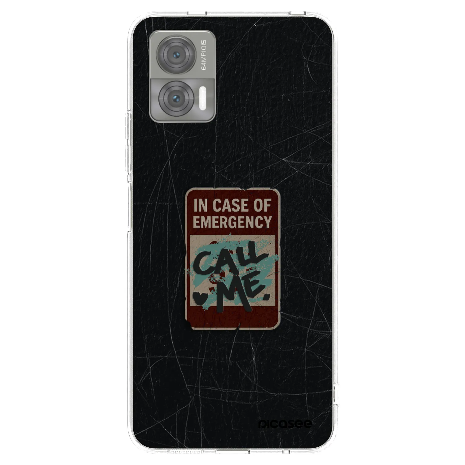 Picasee husă transparentă din silicon pentru Motorola Edge 30 Neo - EMERGENCY